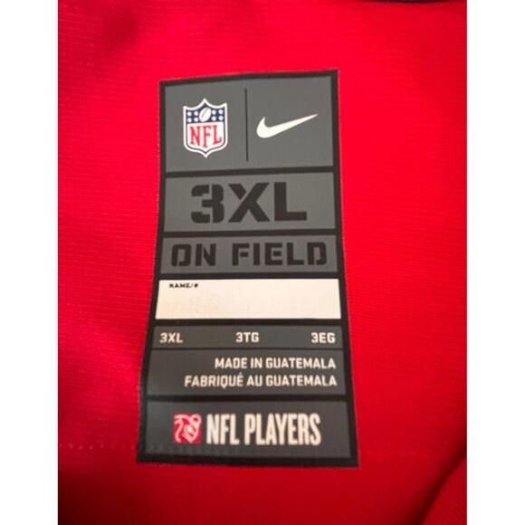 Patrick Mahomes Nike NFL Jersey Red  and White Graphics Unisex XXXL - Picture 7 of 16